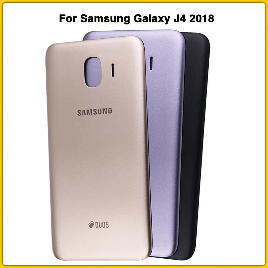 Задний Чехол J4 для samsung Galaxy J4 SM-J400F J400F J400FN J400DS J400G, задняя крышка для батареи, задняя крышка для двери