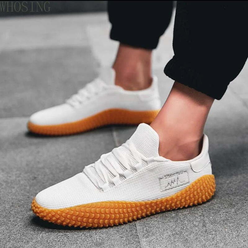 Size Summer Breathable Male Sneakers 2020 Men's White Sports Shoes Mens Running Shoes Sport Male Sneackers Walk Gma-0956 - Running Shoes - AliExpress
