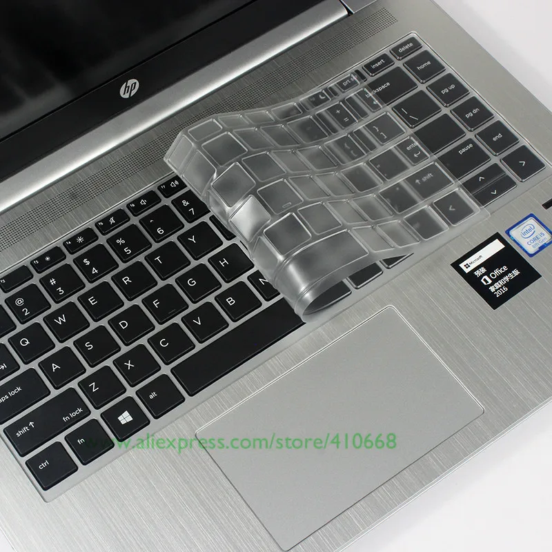 Для hp Probook 440 G5 66 245 246 G6 820 840 G3 450 G4 EliteBook 1040 G3 ноутбук с диагональю 14 дюймов прозрачная клавиатура из ТПУ чехол Защитная крышка