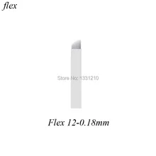 12CF 0.18mm FLEXIBLE Microblading Needles Permanent Makeup Manual Eyebrow Blade For Eyebrow Manual Pen Microblading Pen