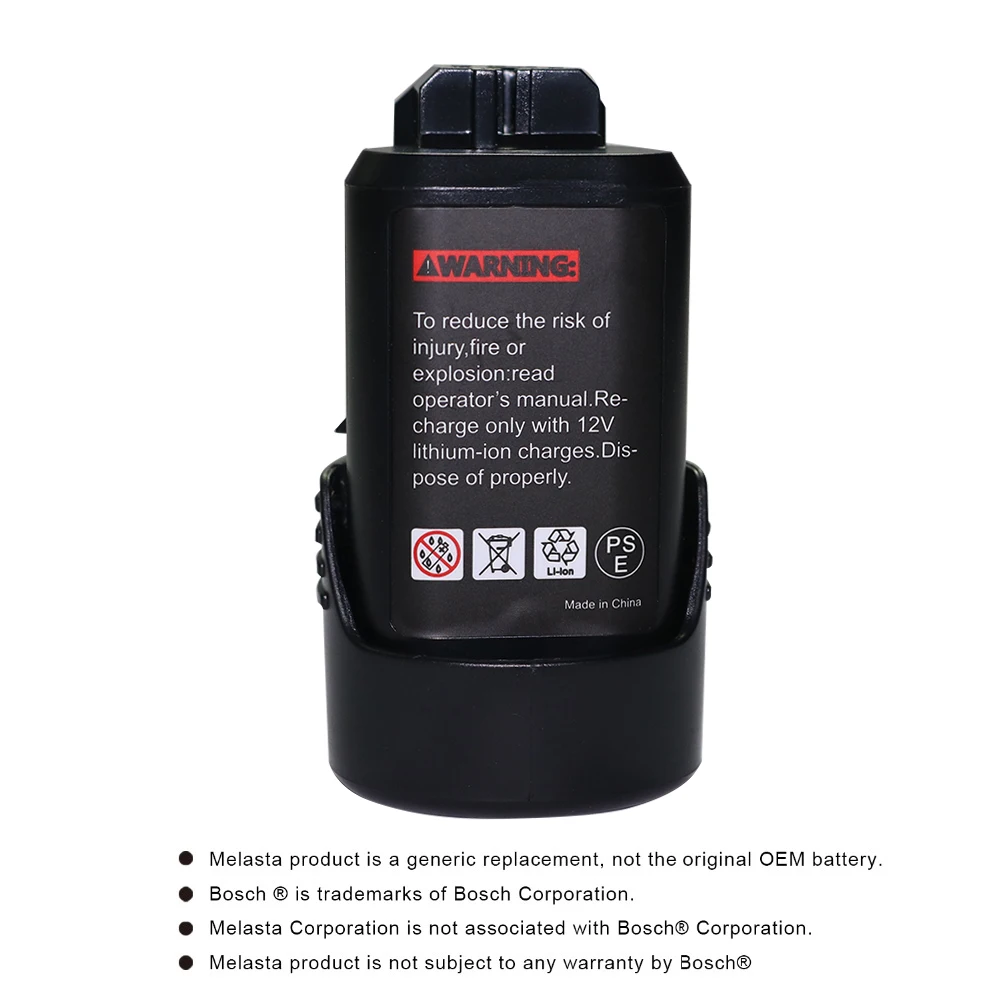 

2pcs BAT411 Li-ion Power Tools Battery For Bosch 10.8V 2000mAh Li-ion Drill 2 607 336 013, 2 607 336 014, 2 607 336 333 2.0Ah