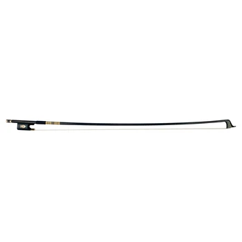 

Cello Bow 4/4 Size Carbon Fiber with Gold Braided Ebony Frog High Quality for 4/4 Cello Violin Family Instruments