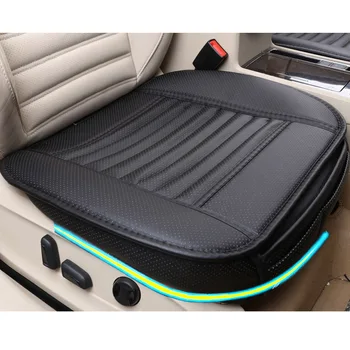 

2020 brand new general car seat cushions,non-rollding up pads single non slide not moves bamboo-bon covers M4 X25