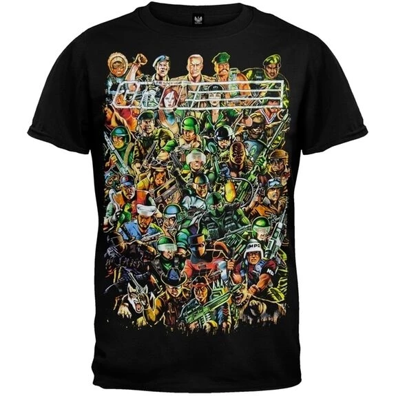 Мужская футболка GI Joe was Just Toys для взрослых|Футболки| |