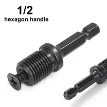

1/2 20UNF Hexagon Adapter Connecting Rod Hex Male Thread Screw Drilling Bits Accessory for Drill Chuck Connecting