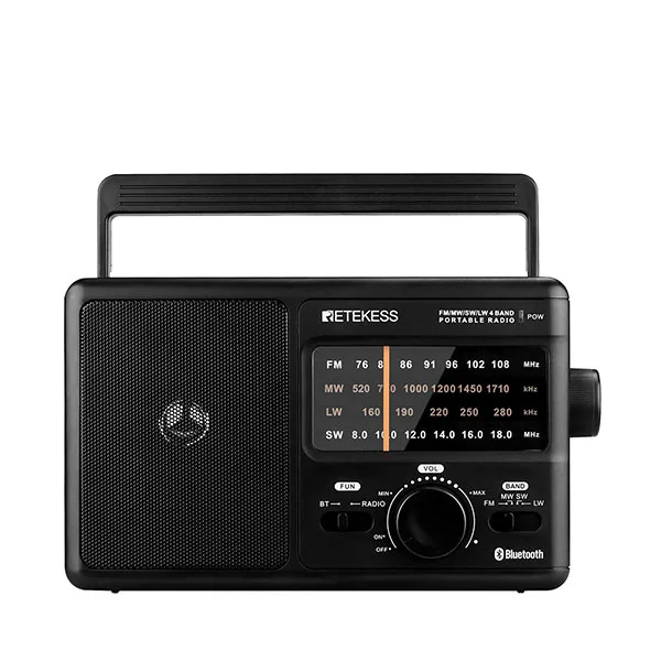 Retekess TR626 AM FM SW LW Tragbare Radio Bluetooth DSP Stecker in Radio Angetrieben Durch AC oder 4xD Batterie Große knopf für Ältere und Home – Detail 21