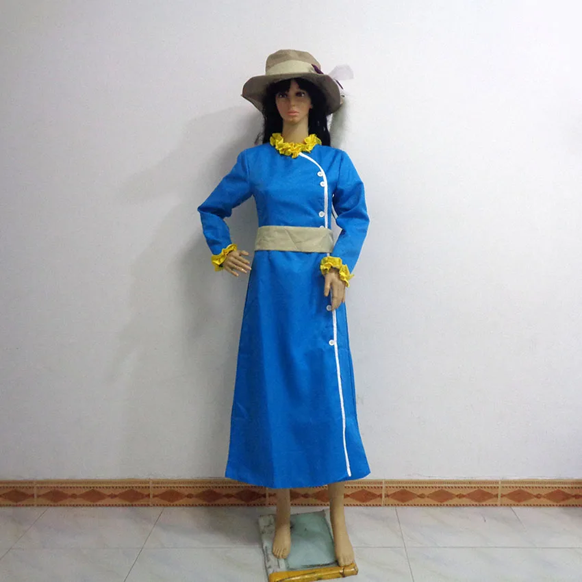 Mary Poppins Costume Cosplay Mrs Bankabito Blu Festa Di Natale Uniforme Di Halloween Costume Cosplay Personalizza Qualsiasi Dimensione