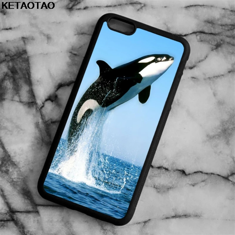 Фиолетовый Чехол KETAOTAO Cool Fish Shark для samsung galaxy S4 S5 S6 S7 S8 S9 S10 edge Note Мягкий ТПУ резиновый силиконовый - Цвет: Фиолетовый