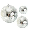 Thrisdar Diameter 15/20/25/30CM Reflective Glass Mirror Disco Ball Christmas Wedding Party Bar Disco Mirror Ball Stage Light ► Photo 2/6