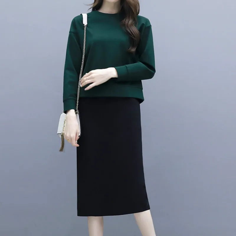 

New Autumn Female Sportswear/Top+Skirt Two-piece Suit for 2019