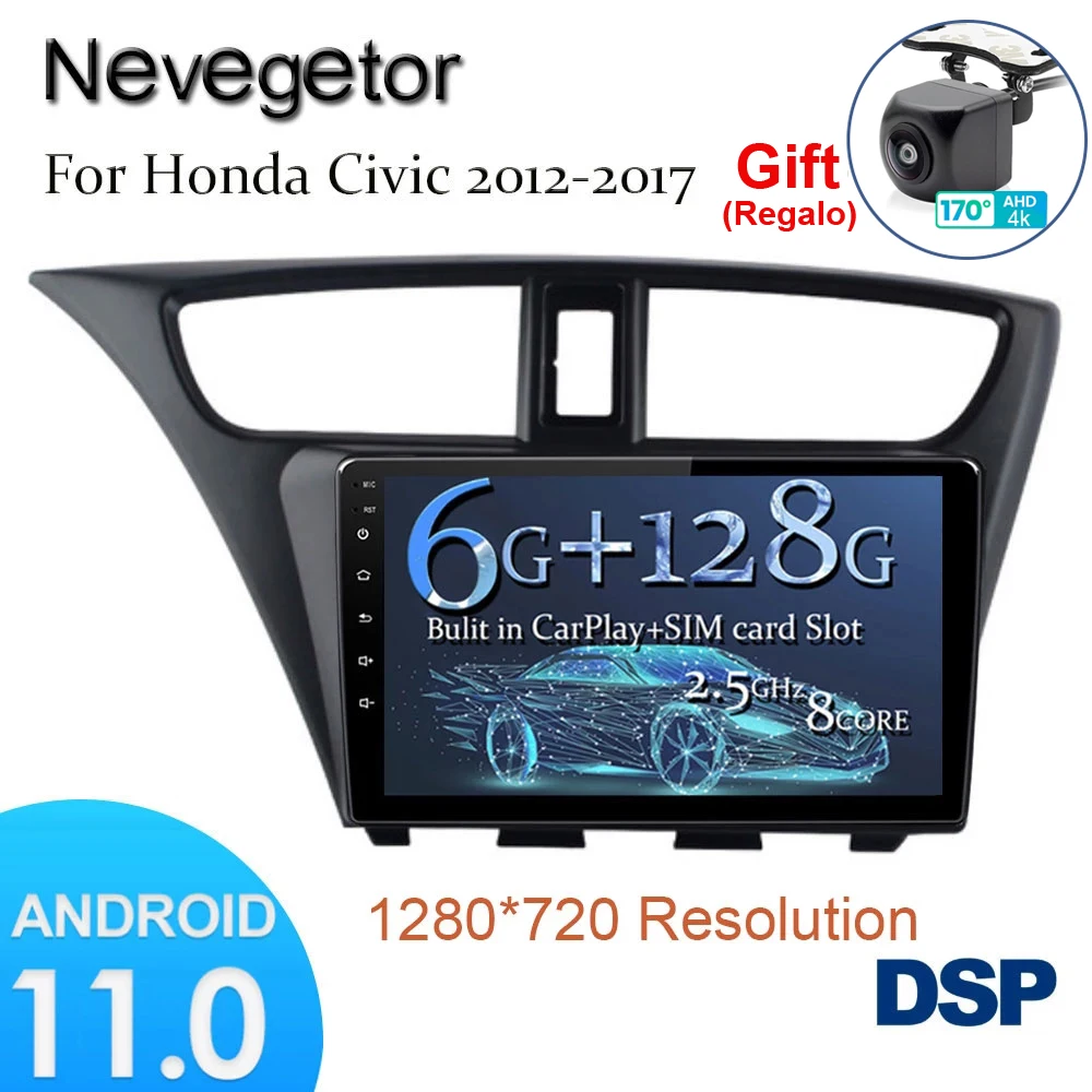 Автомобильный мультимедийный плеер панорамный люк на Android 11 с 9 &quotэкраном GPS