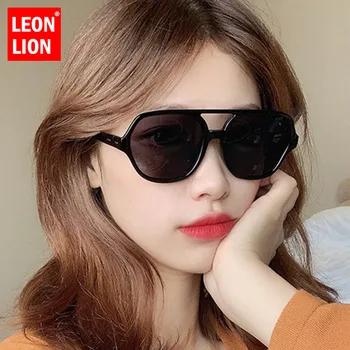 

LeonLion 2020 Retro Sunglasses Women Square Glasses For Men/Women Luxury Brand Sunglasses Women Vintage Oculos De Sol Feminino