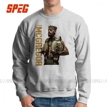 

The King Conor McGregor Notorious Sweatshirts Men Novelty 100% Cotton Crew Neck Pullovers Graphic Hoodies Tops