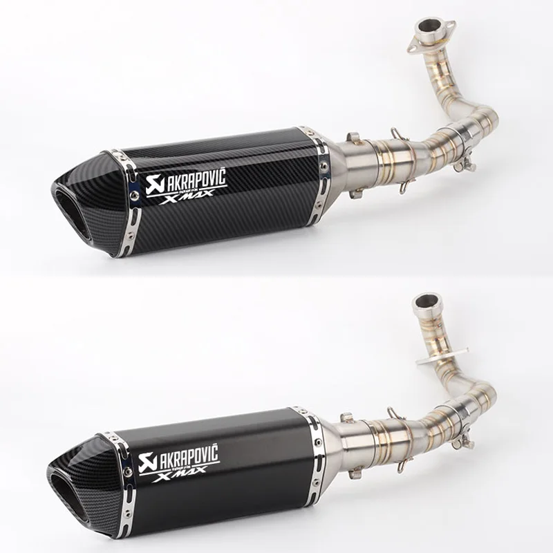 Xmax 250 300 выхлопной мотоцикл Xmax 250 модифицированный выхлоп глушитель Xmax 300 слипоны для YAMAHA Xmax серии скутеров