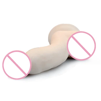 VETIRY Super Soft Dildo  Vagina Massager Artificial Penis Anal Plug With Sucker Female Masturbators Adult Sex Toys For Women 6