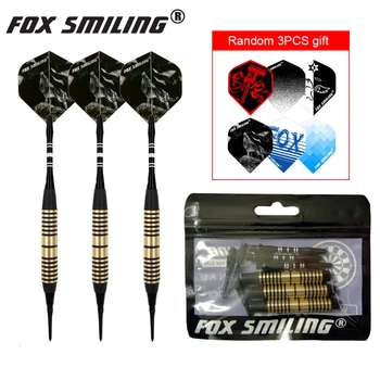 

3PCS 18g Professional Soft Tip Darts With Cooper Barrel And Aluminum Shaft Good Quality