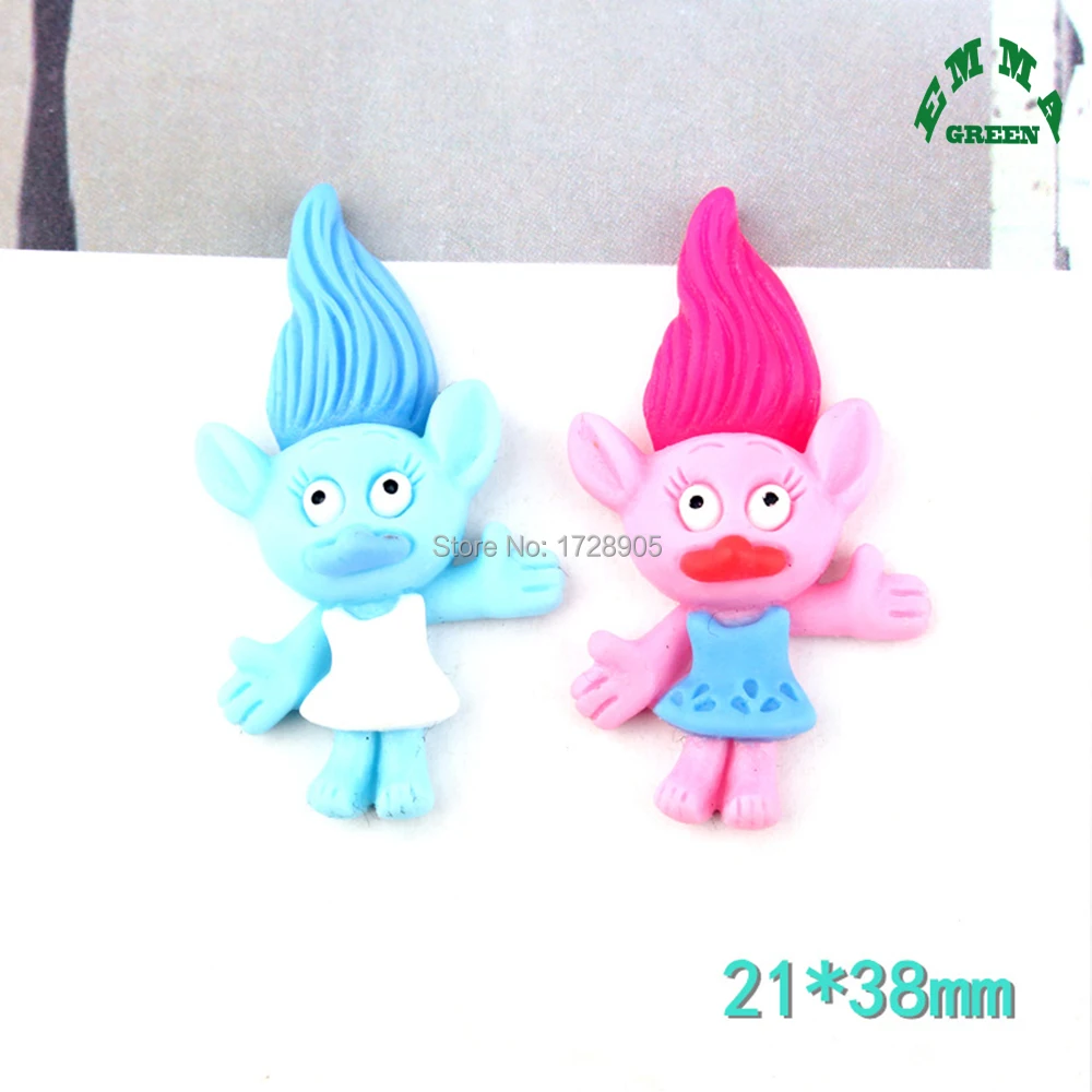 

cute Cartoon Charms for Slime Blue Cabochons 10pcs Resin Flat Back Cabochon DIY Scrapbook Craft Home Decor Accessories