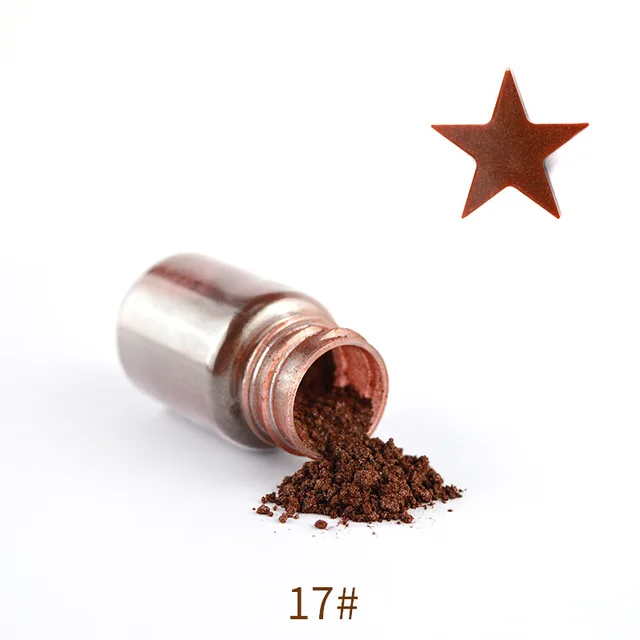 10g/bottle Handmade Pearl Mica Powder for DIY Epoxy molds making Pearl Powder Pigment Silicone molds filler MJ010-17