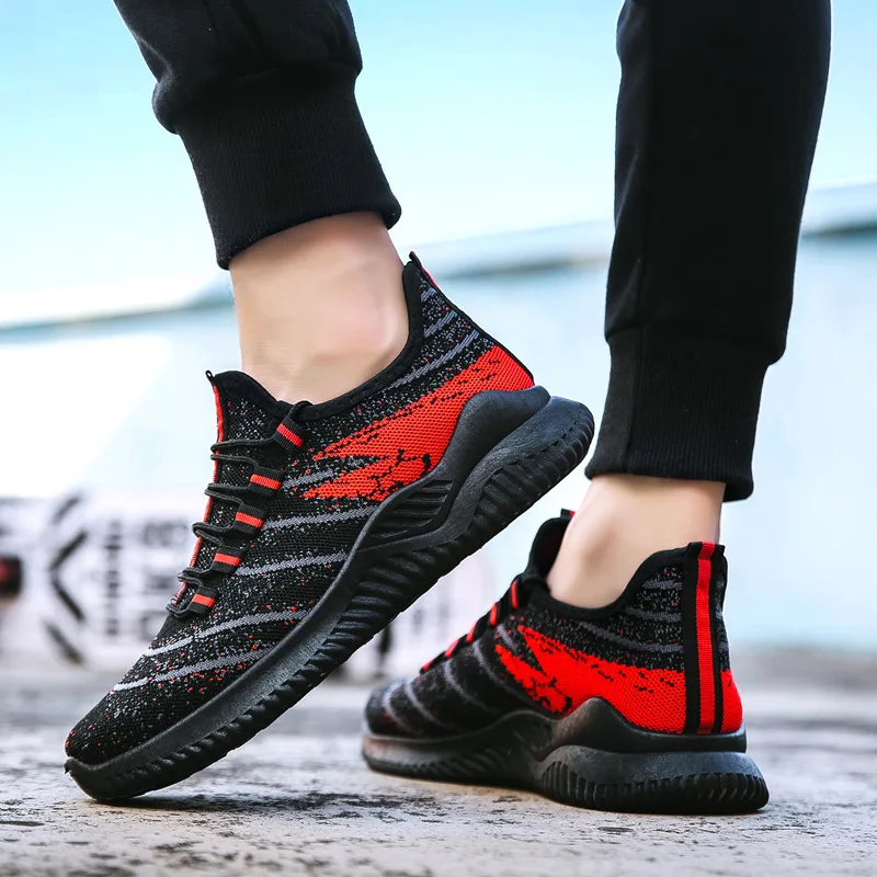 

Autumn MEN'S SHOES 2019 Ultra-stretch Breathable Smart Athletic Shoes Running Shoes Tai Chi New Style Students Lightweight Weara