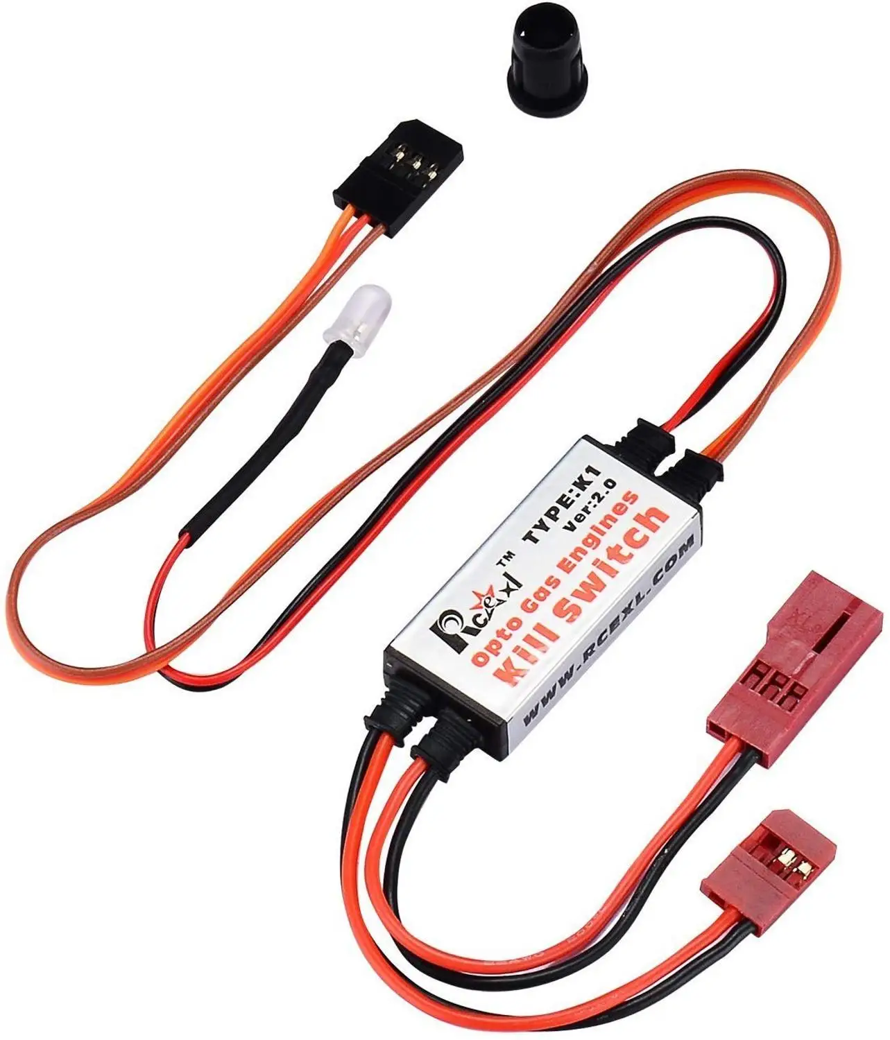 Rcexl V2.0 Opto газовый двигатель дистанционный переключатель для DLE двигателя|Детали и