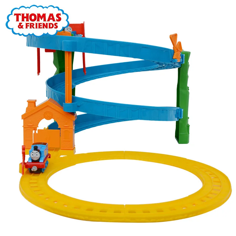 

Small Train Camera Track Rotating Track Inertia Alloy Sliding Train Toy Bhr97 CHILDREN'S DAY Gift