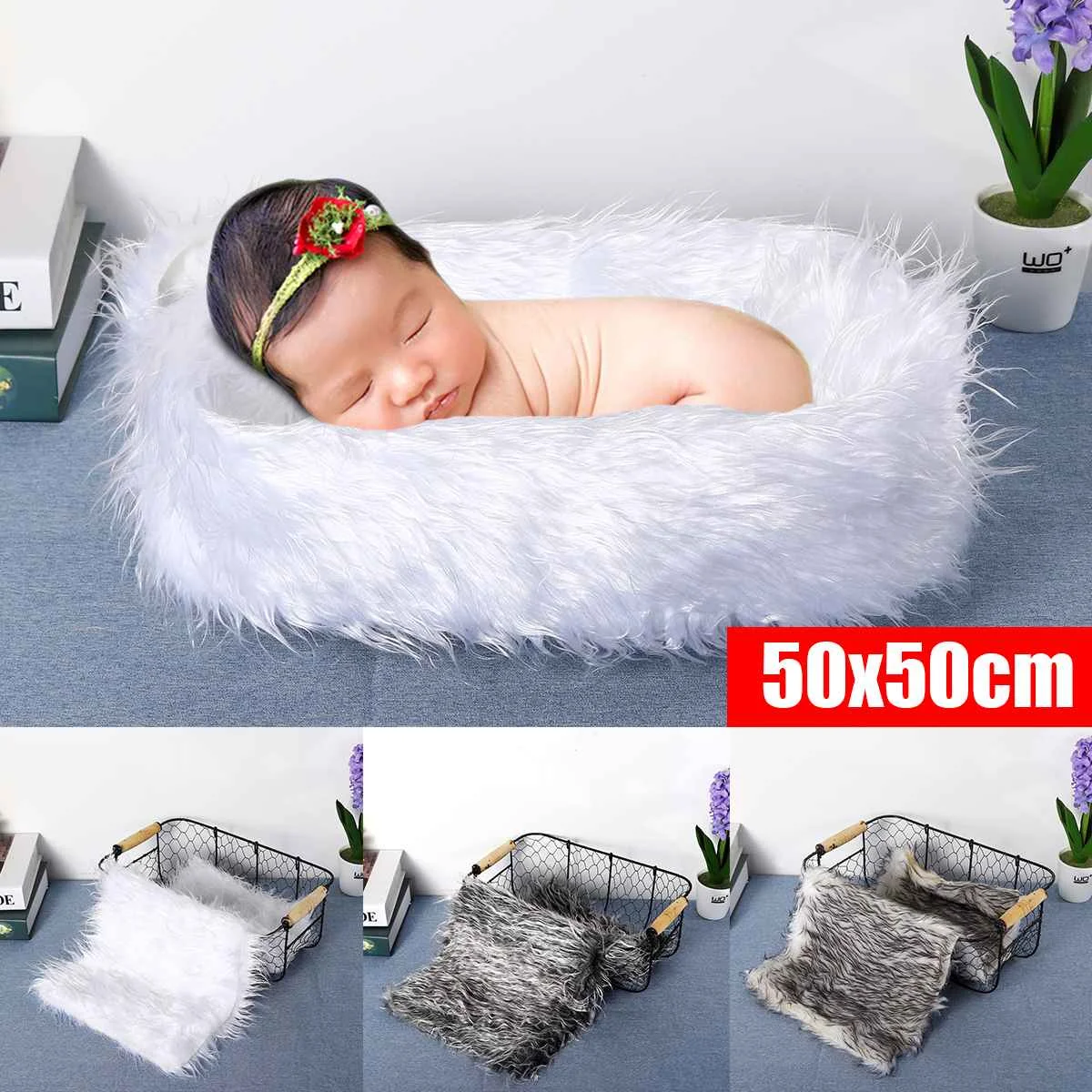 Новое ежемесячное Детское покрывало для фото фон детский подарок для душа Фотография реквизит, фон для фотографии ткань мальчик девочка кровать+ мягкое одеяло s