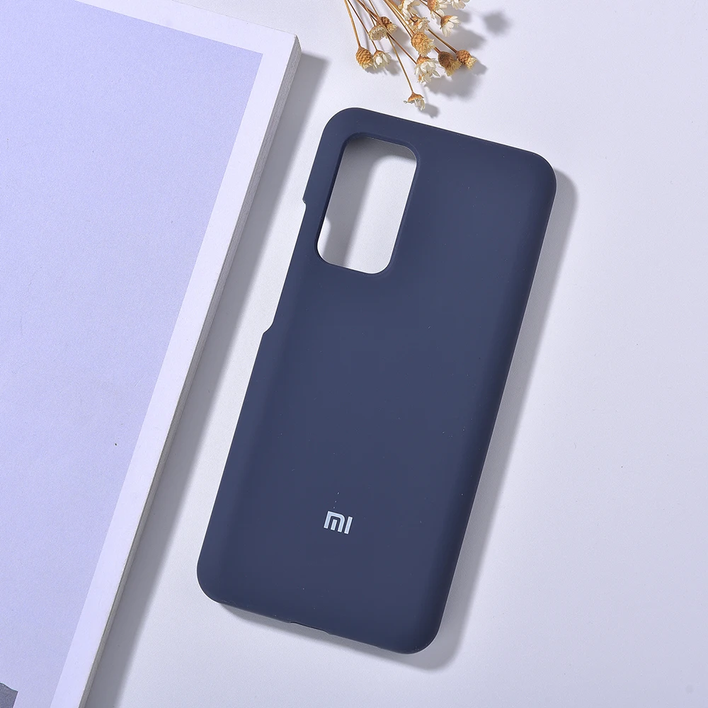 100% Chính Hãng Xiaomi Mi 10T Pro/Redmi K30s Liquid Silicone Ốp Lưng Mịn Chống Finerprint Da Cover MI10T Điện Thoại Nhà Ở Vỏ xiaomi leather case color