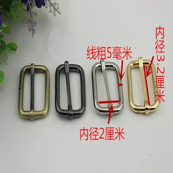 

Handbag Hardware Accessories Bag Strap Fang Xing Kou Metal Buckle Iron Pull Pin Heart Inner Diameter 3.2