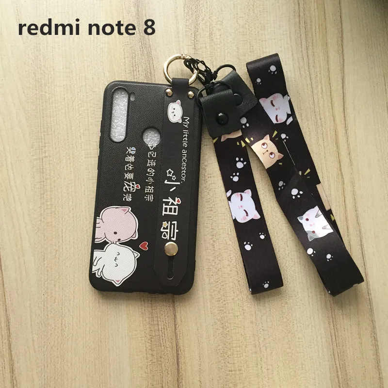 Чехол с ремешком на запястье для Xiaomi Redmi Note 8 Pro 7 8A Mi 9T 9 SE Lite CC9 Note10 чехол K20|Бамперы| |
