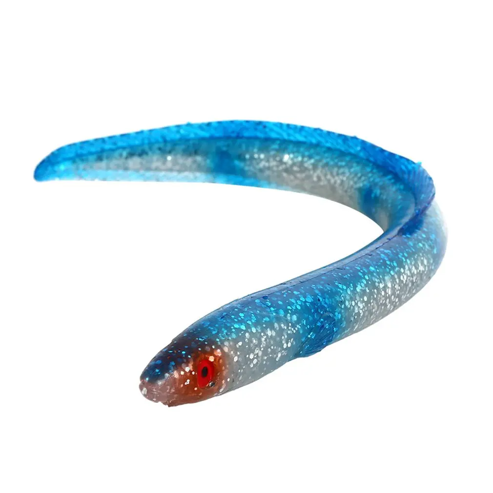  30cm59gSoft Sea Fishing Lure Shad Bait Swim Eel Artificial Soft Baits Simulation Lifelike Silicone 