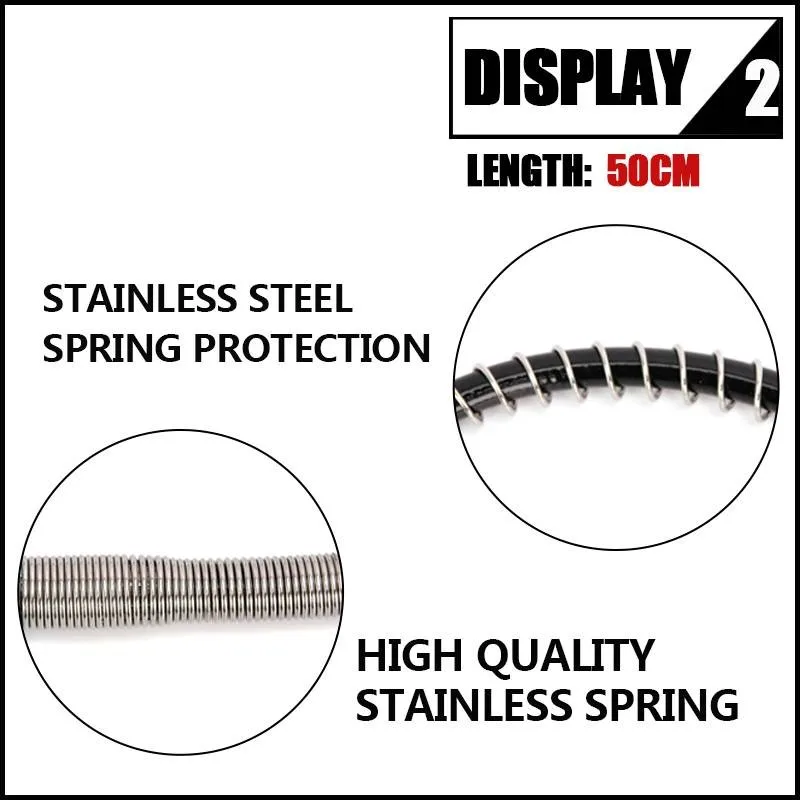 PCP Пневматика насос высокого давления шланг нейлон воздушная заправка 50 см с