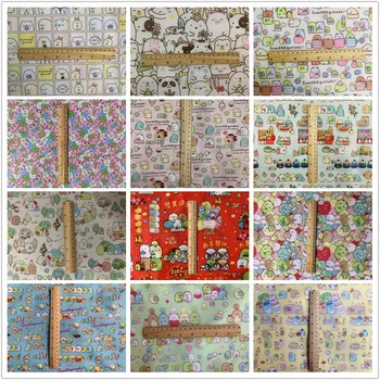 

ZENGIA 145*90cm sumikko gurashi 210d Oxford Polyester Waterproof Fabric Patchwork DIY handmade Tissu for bag tablecloth backpack