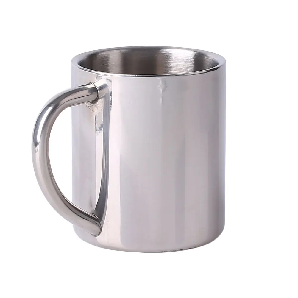Universal Double-layer Stainless Steel Insulation Coffee Mug Cup Travel