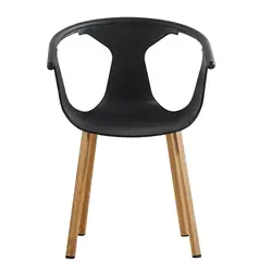 Современный изготовленный из кованого железа Пластик стул для столовой ресторана стул офисная Конференция Бизнес дома Спальня Пластик