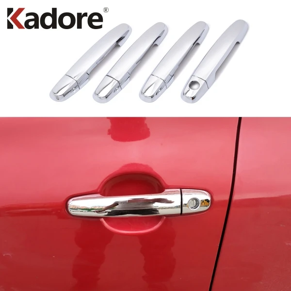Хромированная крышка ручки двери для Toyota Corolla 2003 2004 2005 2006 2007 2008 ABS автомобильные