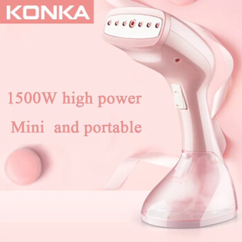 Comprar KONKA plancha de vapor electrodomésticos Eletrodomestico 1500W 170ml de alta capacidad Mini máquina de planchado portátil vaporizador de ropa