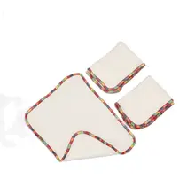 Baby Show Baberos de algodón puro para bebé, toalla suave de absorción de agua para Saliva, paño lavable y reutilizable para eructar, 2 piezas, 20x25cm, 2022