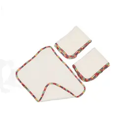 Bavoirs en coton pur doux à Absorption d'eau, serviette 2022 lavable réutilisable pour nouveau né, lot de 2 pièces de 20x25cm 