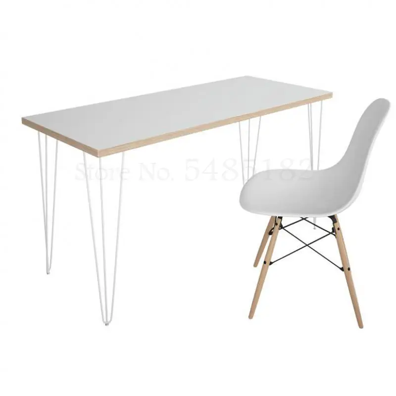Скандинавский компьютерный стол для рабочего стола, домашняя сетка, красный ins, парта для девочки, спальни, твердая древесина, простой современный письменный стол