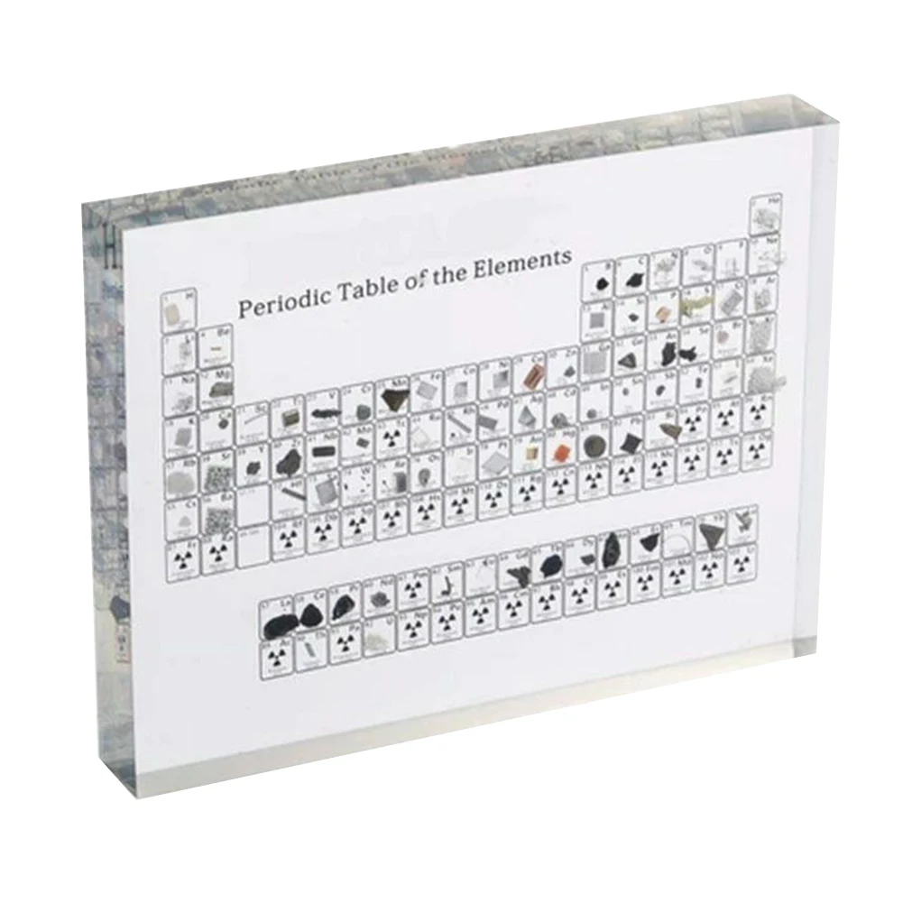 

Periodic Table Display with Elements Student Teacher Gifts Miniatures E2S