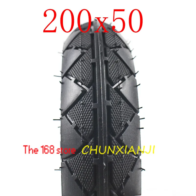 Высокое качество Подвижный скутер инвалидная коляска шины 200X50(8x2) твердый/заполненный пеной 200x50 для Razor E100 E125 E200 скутер Vapo