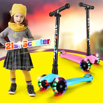 

Bicicleta Infantil 21st Scooter Flash Wheel Children 3-12 Years Outdoor Toys Baby Tricycle Wheels Kid Bike Slide Ride On Toy