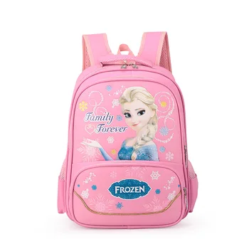 

Disney cartoon princess frozen backpack children's bag girl frozen primary school bag boys travel bag schoolbag