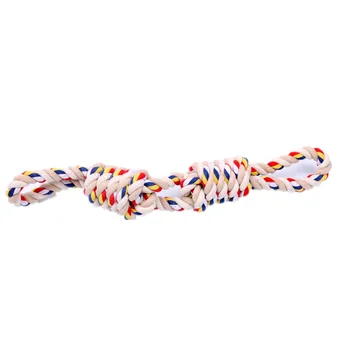 

Dog Bite-Resistant Knot Toy Chewing Gum Retriever Toys Dog Tooth Cleaning Pets Supplies XH8Z