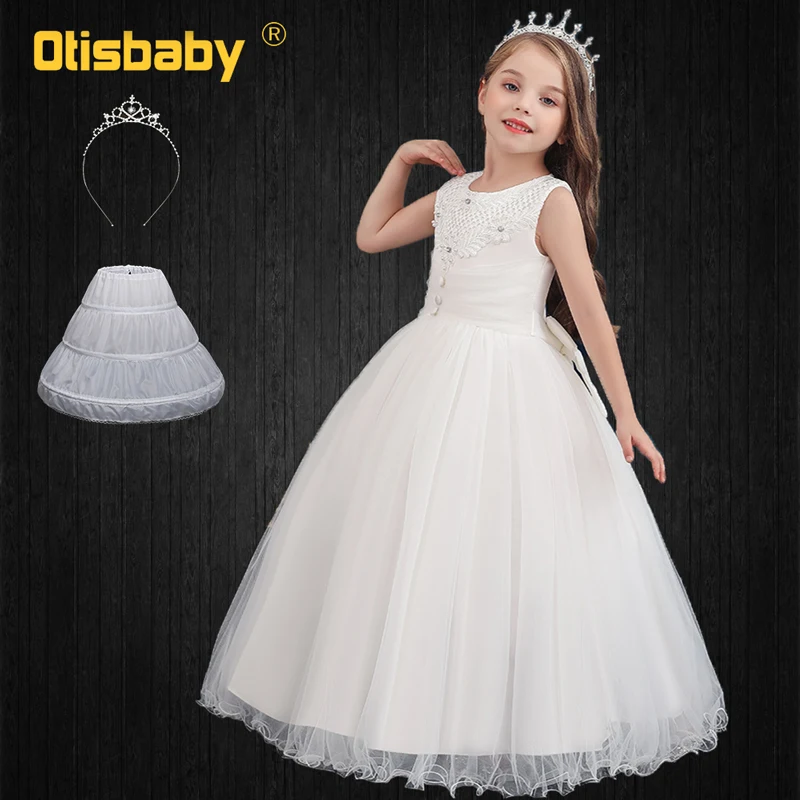 Зимняя одежда для девочек-подростков от 2 до 12 лет длинные платья для выпускников на свадьбу, день рождения, церемонию, Monsoon, праздники