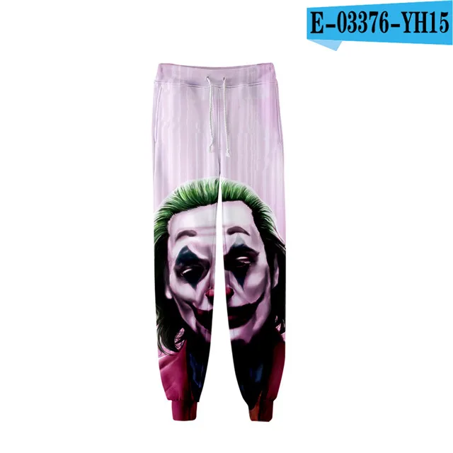 3d-368 HAHA Joker 3D печатные спортивные штаны на Хэллоуин с принтом сумасшедшей улыбки повседневные штаны для бега теплые спортивные штаны уличная Мужская/Женская Брюки - Цвет: 3d-368