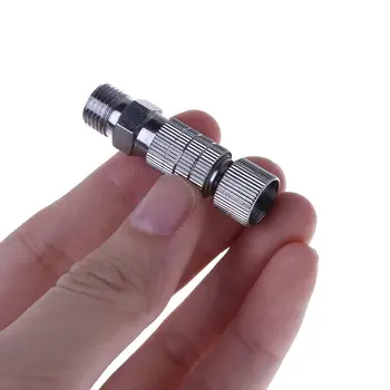 

Disconnect Release Coupling Adapter Airbrush Quick Connecter 1/8'' Fittings Part
