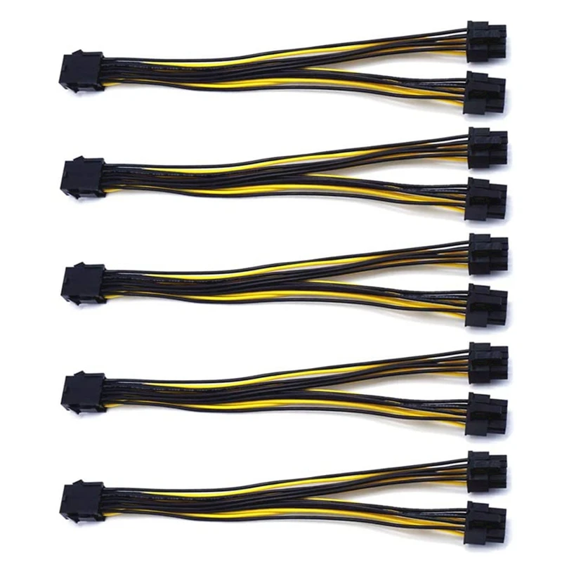 Разветвитель питания PCI-E 8-Pin на 2-8 Pin (6 + 2) 5 шт. | Обустройство дома