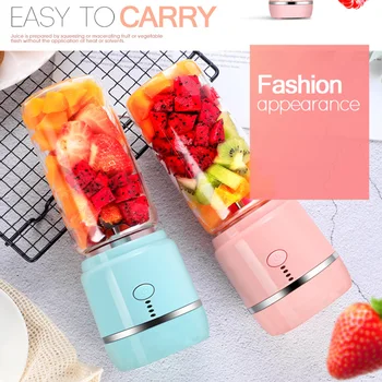 

Portable Personal Juicer for Shakes and Smoothies Fruit Thickened Glass Cup with Bottom Non Slip Pad Hogard
