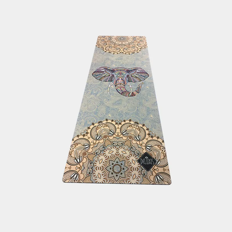 

New Natural rubber sports mat Colorful elephant rubber non-slip soft comfortable yoga mat printing fitness yoga mat freeshiping